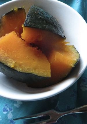 たっぷりお酒で煮る☆酔いどれ南瓜の煮物-レシピのメイン写真
