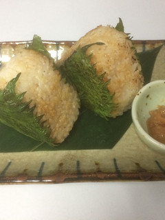 オリーブオイル焼きおにぎり-レシピのメイン写真