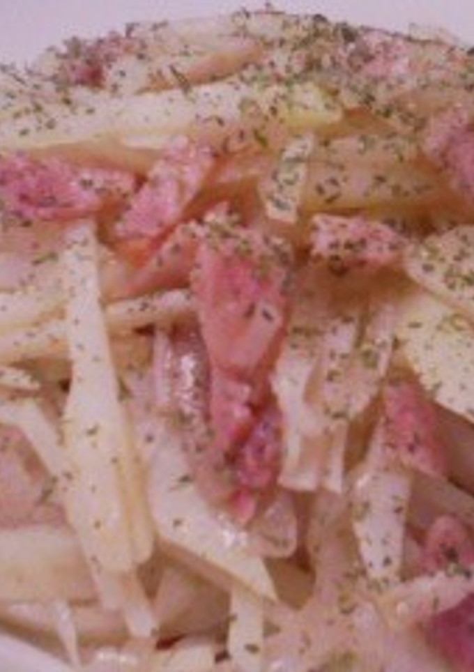 定番の味！！ベーコンとじゃがいもの炒め物-レシピのメイン写真