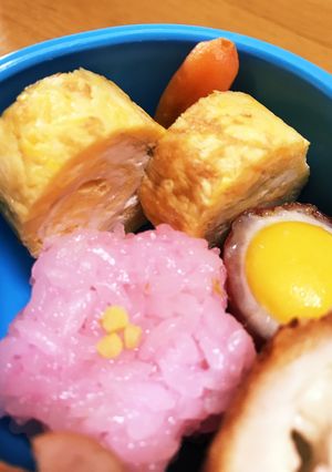 まんまる卵焼き！キャラ弁、お弁当に☆-レシピのメイン写真