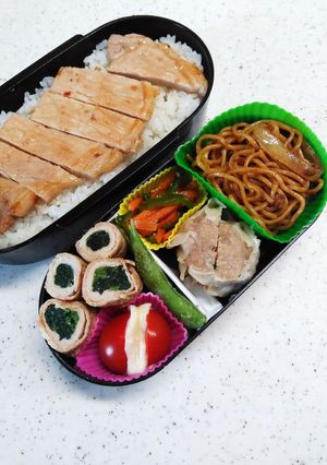 肉好き男子弁当31-レシピのメイン写真