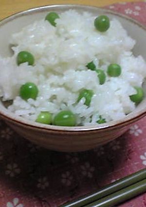 緑がきれいな豆ご飯-レシピのメイン写真