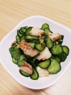 きゅうりとホタテのさっぱり和え-レシピのメイン写真