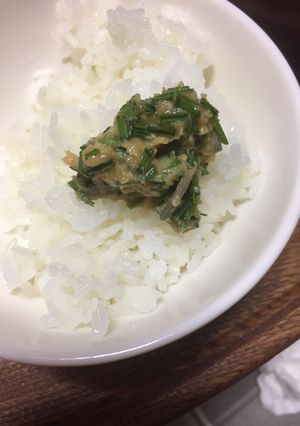 野びる味噌-レシピのメイン写真