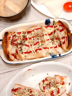 パンの耳 ピザ風-レシピのメイン写真