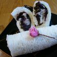 くるくる簡単☆桜風味のあんロールサンド