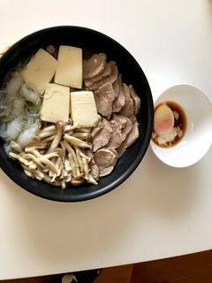 すき焼き食べたいけど…ダイエット飯な感じ-レシピのメイン写真