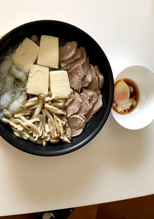 すき焼き食べたいけど…ダイエット飯な感じ-レシピのメイン写真