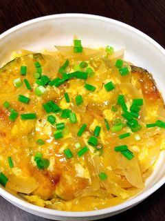 天ぷら卵とじ丼♡*-レシピのメイン写真