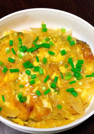 天ぷら卵とじ丼♡*-レシピのメイン写真