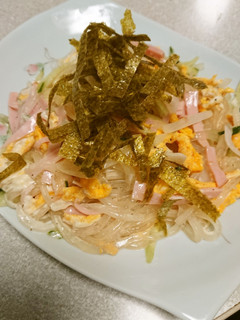 ★生葛切りと新玉ねぎのサラダ風★-レシピのメイン写真