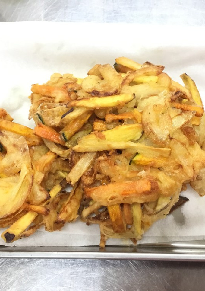 簡単！エコ！野菜のかき揚げ-レシピのメイン写真