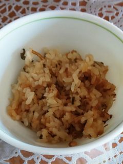 塩昆布となめ茸の炊き込みご飯-レシピのメイン写真