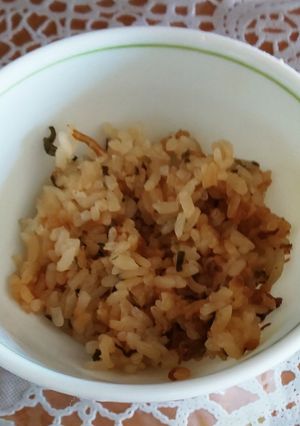塩昆布となめ茸の炊き込みご飯-レシピのメイン写真