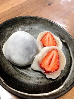こどもと作る、レンジでいちご大福-レシピのメイン写真