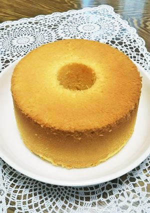 ふんわり米粉のシフォンケーキ-レシピのメイン写真