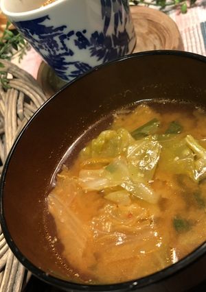 切って煮るだけ！キムチスープ-レシピのメイン写真