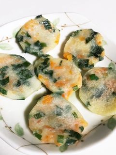 離乳食!!ジャガイモでチヂミおやき!-レシピのメイン写真