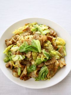 キャベツマリネで【豚キャベツのカレー炒め-レシピのメイン写真