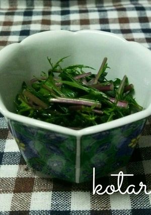水菜の漬物-レシピのメイン写真