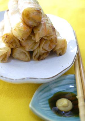 薬膳★えのきの野菜春巻　ルンピア風-レシピのメイン写真