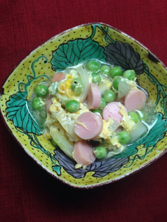 春野菜の卵とじ-レシピのメイン写真