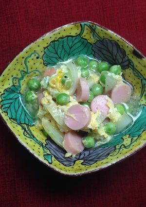 春野菜の卵とじ-レシピのメイン写真
