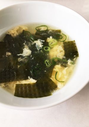 すぐ出来る。野菜シートの簡単スープ-レシピのメイン写真