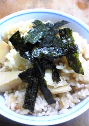 めんつゆで簡単☆筍ご飯♪-レシピのメイン写真