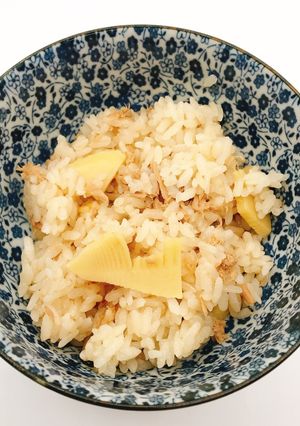 【病院】たけのこごはん【給食】-レシピのメイン写真