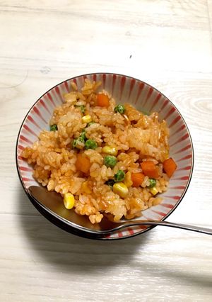 簡単ケチャップライス-レシピのメイン写真