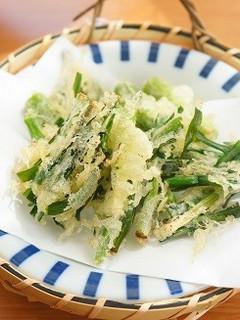 春の旬の味♪行者菜の天ぷら-レシピのメイン写真