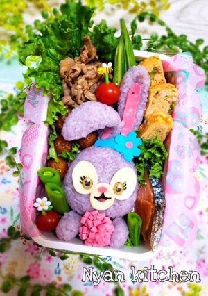 ディズニー『ステラルー』弁当♡キャラ弁-レシピのメイン写真
