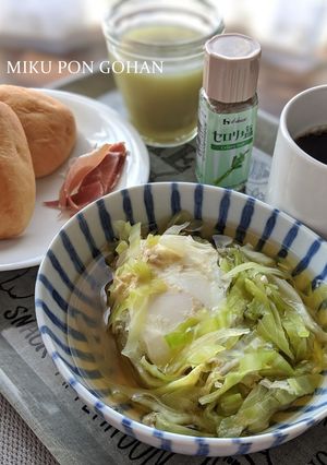 キャベツとたまごの醤油スープ-レシピのメイン写真
