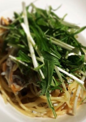 5分で本格しらすと水菜のアリオエオーリオ-レシピのメイン写真
