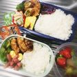 パパと小学生息子の日曜弁当♡