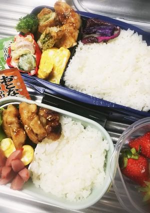 パパと小学生息子の日曜弁当♡-レシピのメイン写真