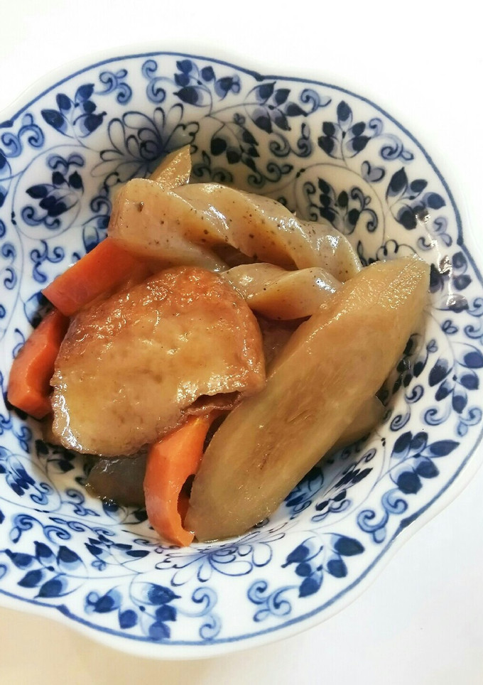 ごぼう こんにゃく さつま揚げ 炒め煮-レシピのメイン写真
