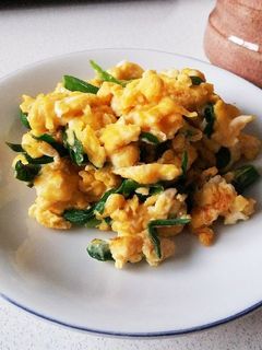 中華風♪ニラ卵炒め-レシピのメイン写真