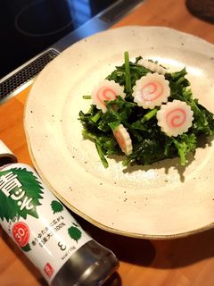 菜の花春のおひたし-レシピのメイン写真