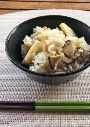 炊飯器で簡単☆タケノコご飯-レシピのメイン写真