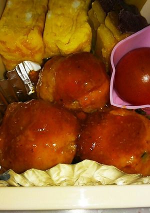 韓国風ごまダレ味のミートボール-レシピのメイン写真