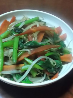 くせになるうま塩で手軽に野菜炒め-レシピのメイン写真