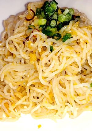 姜葱醤で作る白滝de中華風塩焼きそば♪-レシピのメイン写真