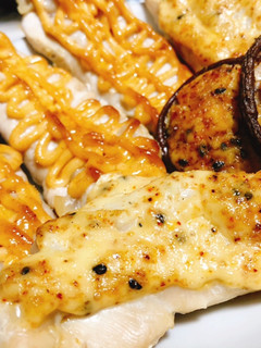 ササミの七味マヨ焼き-レシピのメイン写真