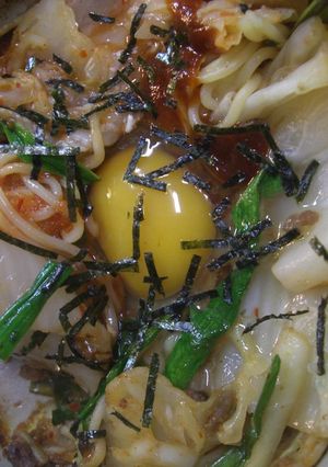 土鍋でカリカリ石焼ビビン麺-レシピのメイン写真