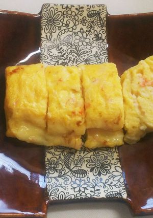 たまご焼き(かにかまチーズ入り)-レシピのメイン写真