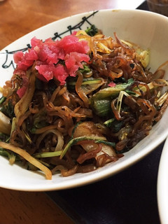 99カロリー前後の糸こんにゃく焼きそば-レシピのメイン写真