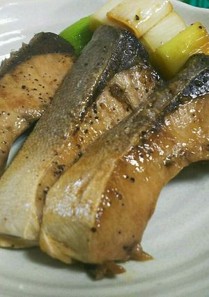 鰤と葱の蒸し焼き-レシピのメイン写真