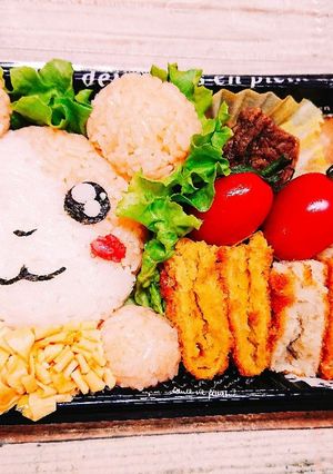 とっとこハム太郎♪♪キャラ弁♪♪-レシピのメイン写真